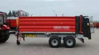 Разбрасыватель органических удобрений Metal-Fach N280 с откидными бортами