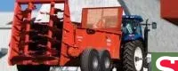 Разбрасыватель органических удобрений с вертикальным битером PS160