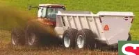 Разбрасыватель удобрений прицепной с боковым выбросом Kuhn Protwin 8150