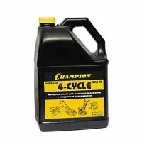 Масло для 4-тактных двигателей минеральное Champion SAE30, 4 л., 952821
