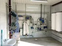 Молокопровод на 50 голов КРС циркуляционная промывка