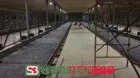 Монтаж матов для КРС