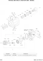 Гидромотор хода Hyundai R200W-7 31N6-45010