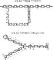 Цепи для индивидуальной и групповой привязи КРС (6х36)